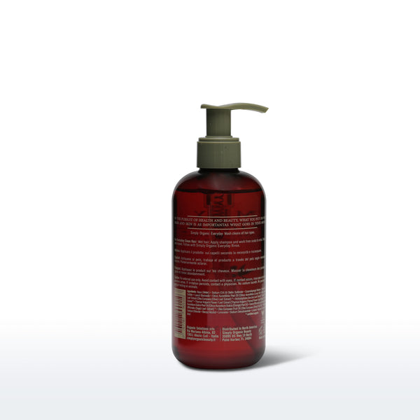 Simply Organic Everyday Hair and Scalp Wash (251ml)