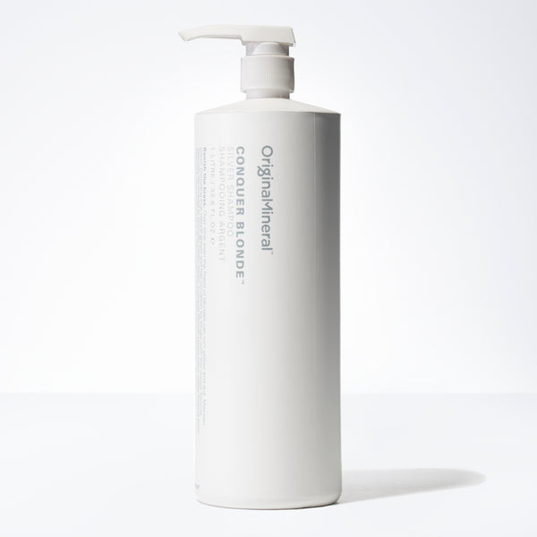 O&M Conquer Blonde Silver Shampoo (1L)