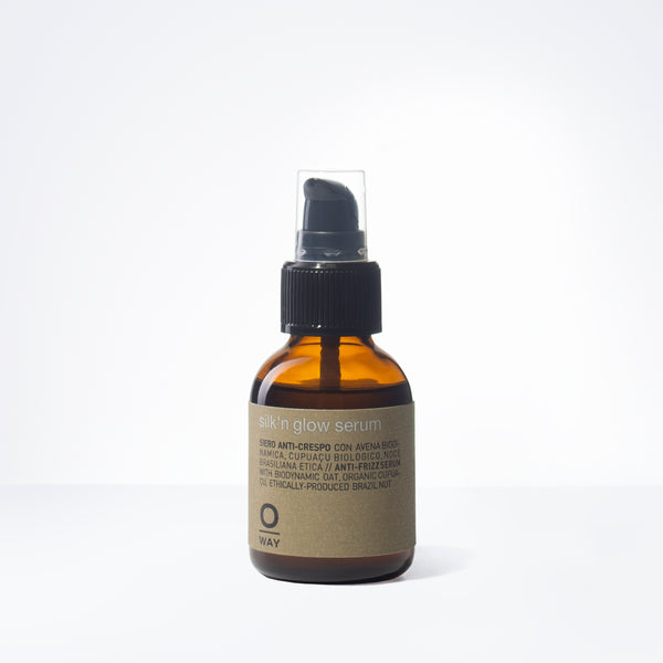Oway Silk'n Glow Serum | Organic Anti-Frizz Hair Serum – Holistic