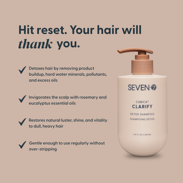 CUBICA CLARIFY Detox Shampoo 11.8oz