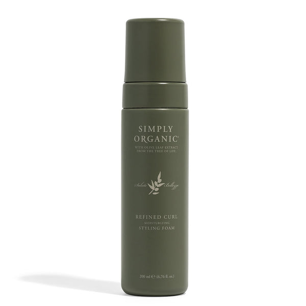 Simply Organic Refined Curl Moisturizing Styling Foam