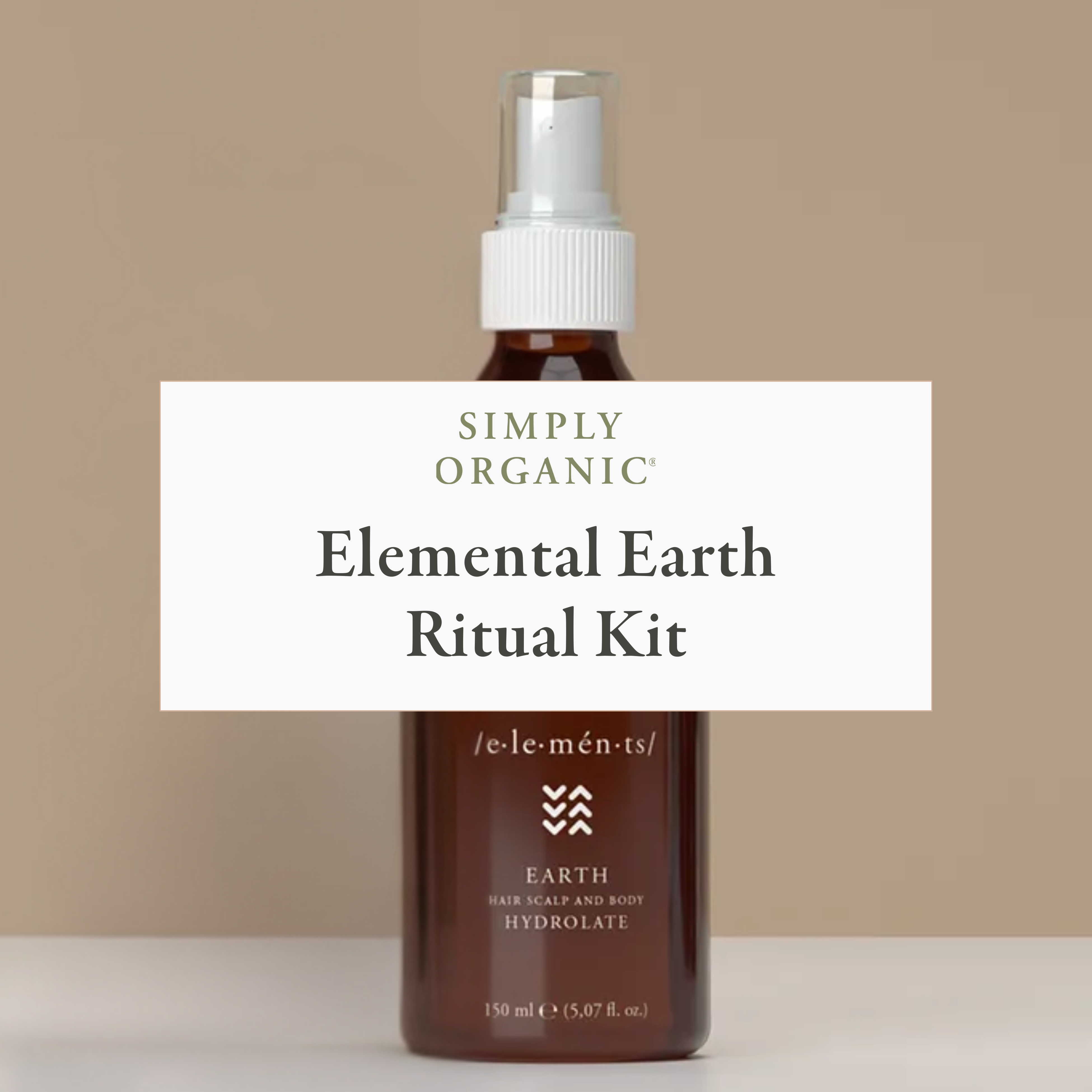Elemental Kit Simply Organic Elemental Earth Ritual Kit – Holistic Hair Tribe