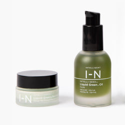 Intelligent Nutrients Liquid Green Face Oil + Revival Eye Whip Kit