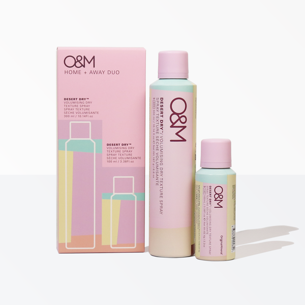 O&M Home and Away Pack: Desert Dry + Desert Dry Mini Gift Set (100ml)