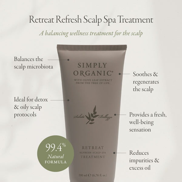 Simply Organic Retreat Refresh Scalp Spa Treatment 200ml