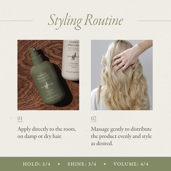 Simply Organic Volume Styling Root Spray