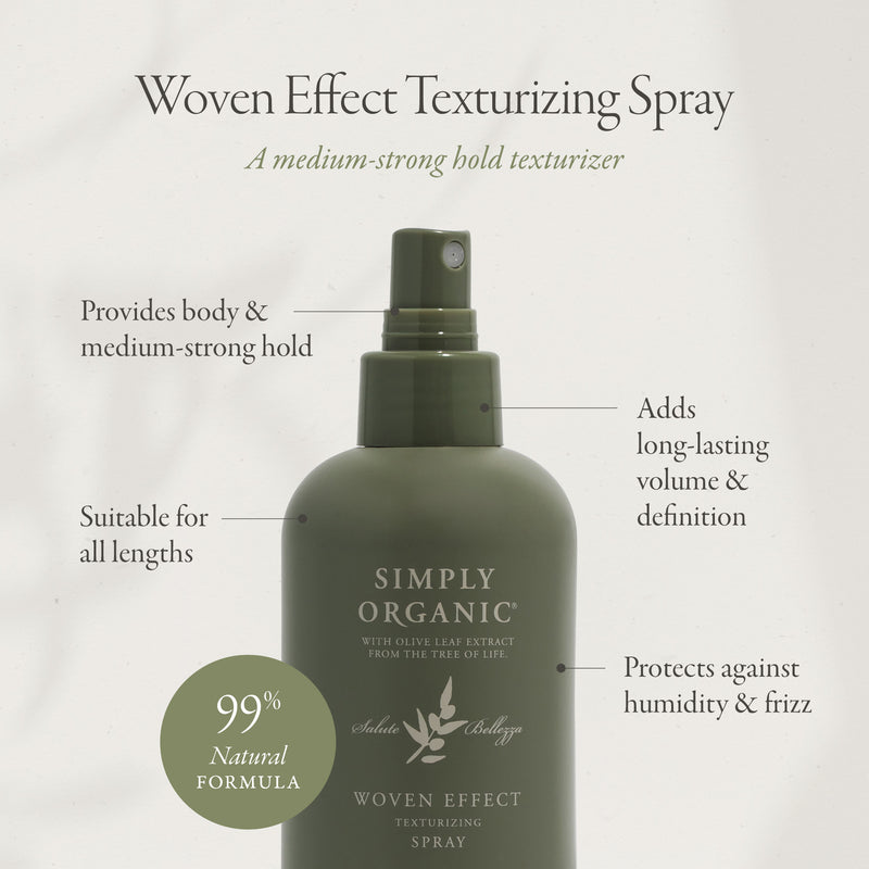 Simply Organic Woven Effect Texturizing Spray – Holistic Hair Tribe