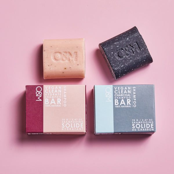 O&M Hydrate Red Clay + Macadamia Shampoo Bar