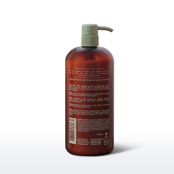 Simply Organic Everyday Hair and Scalp Rinse (958ml)