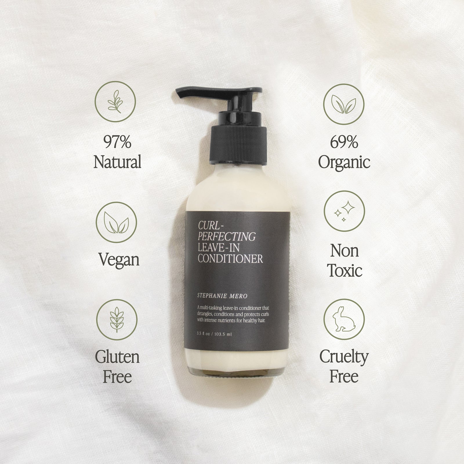 Stephanie Mero | Leave-In Curl Conditioner – Holistic Hair Tribe