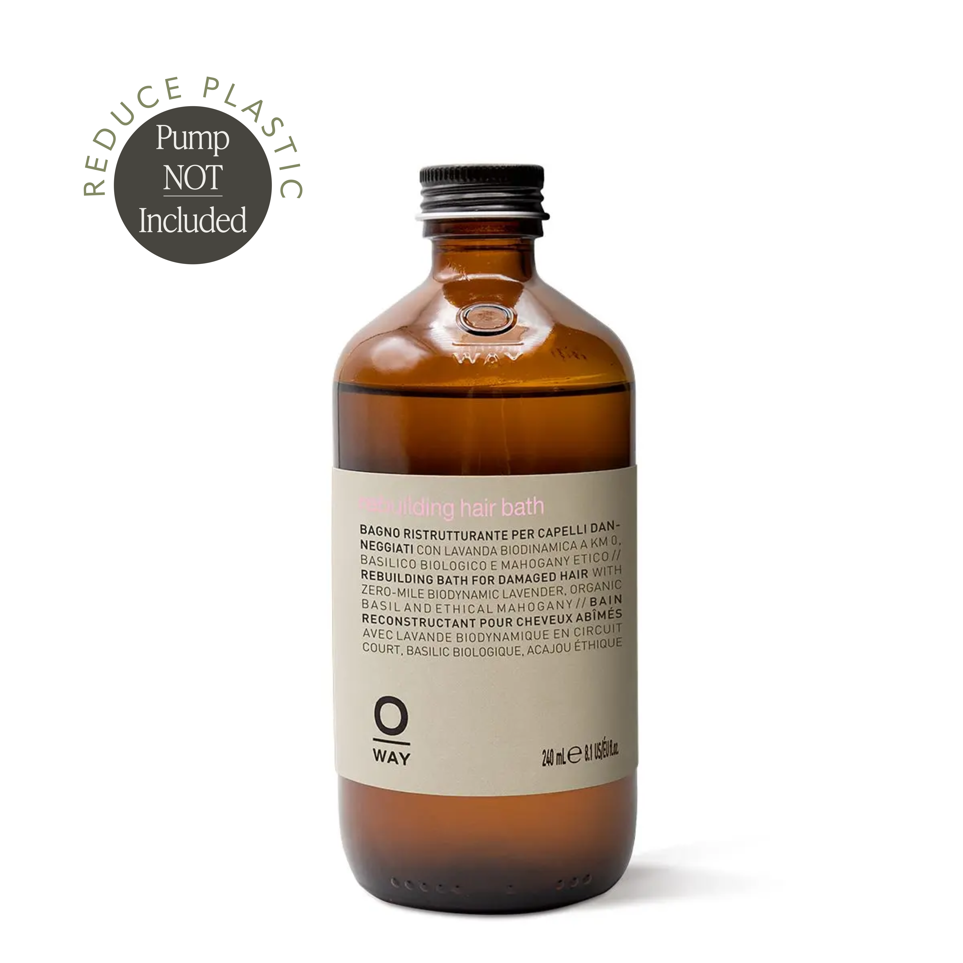 Oway Rebuilding Hair Bath | Organic Protein Shampoo – Holistic