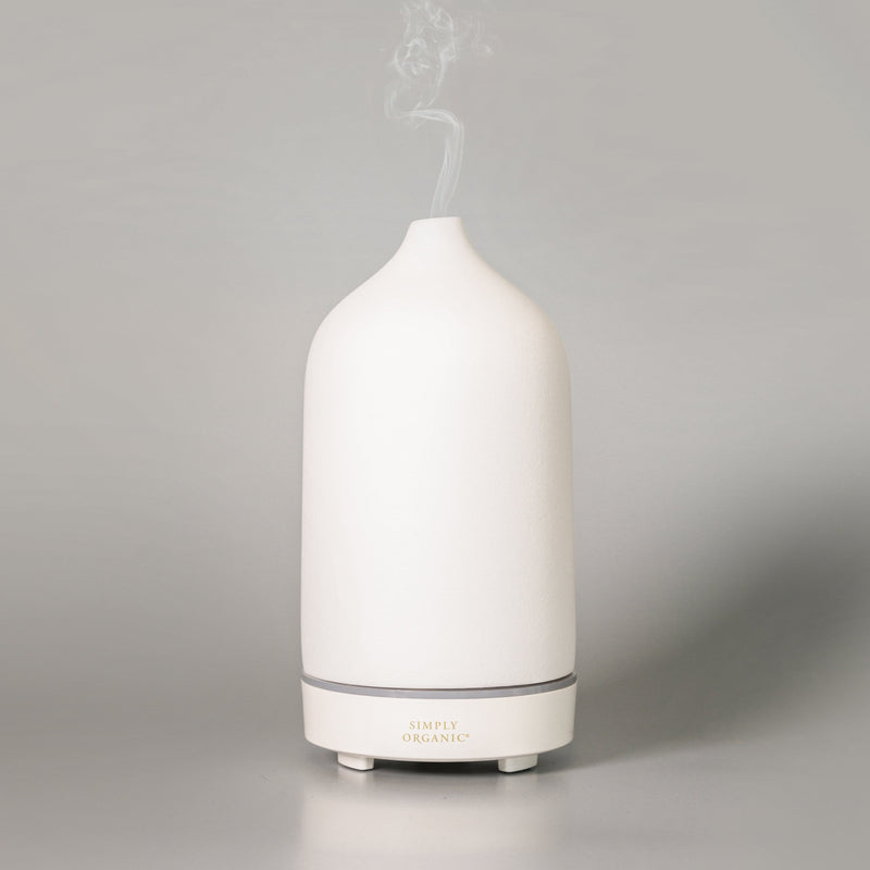 Ceramic Diffuser Basic Simply Organic Ceramic Essential Oil Diffuser – Holistic Hair Tribe