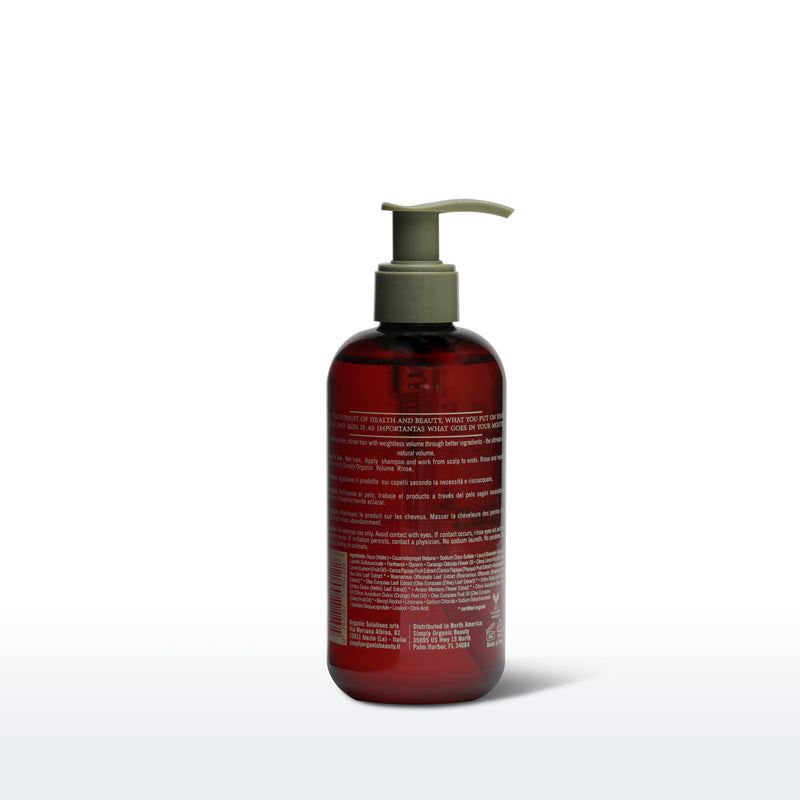 Simply Organic Volume Hair and Scalp Wash (251ml)